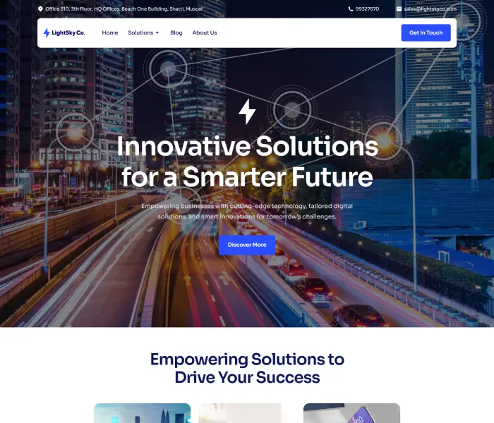 طراحی وب سایت های شرکتی