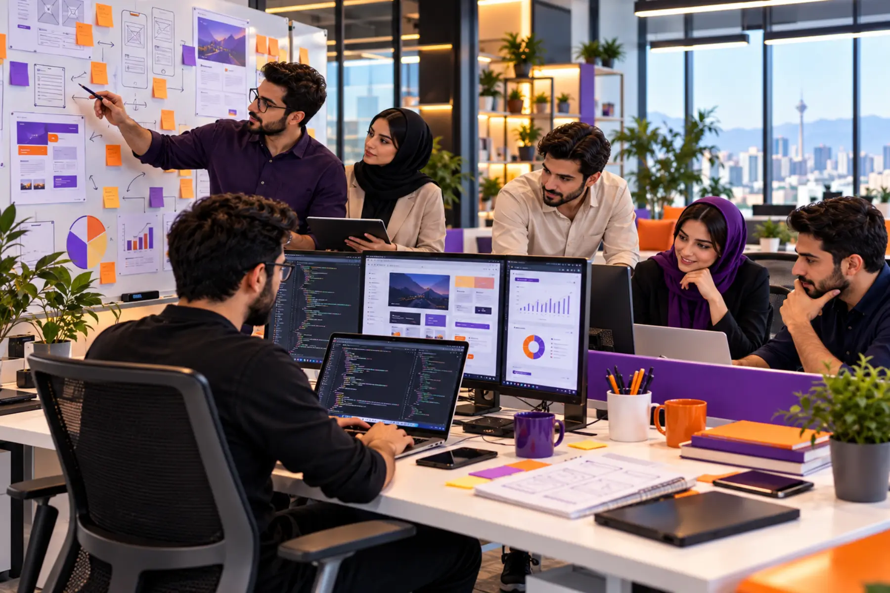 راهکارهای کاسپین وب
