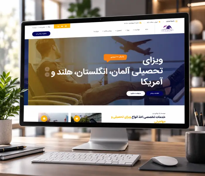 وب سایت و اکادمی موسسه راه روشن